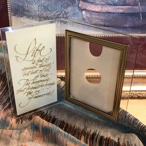 3 photos of this wonderful picture frame for a good friend.